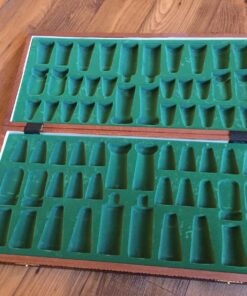 Wegiel Handmade European Ambassador Chess Set - Wooden 21 Inch Beech & Birch Board with Felt Base - Carved Hornbeam & Sycamore Wood Chess Pieces Ambassador - Brown 115 81EVvNHbitL