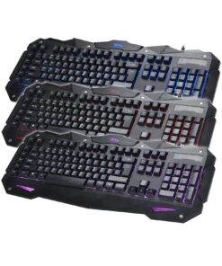 iMicro COBRA 110-Key LED Backlit USB Gaming Keyboard (IM-KBCOBV8) 18 81EX7RU3JBL