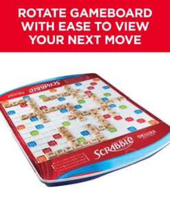 Hasbro Gaming Scrabble Deluxe Edition (Amazon Exclusive) 30 81EbE rAPDL