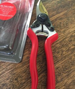 Haus & Garten PrecisionPRO 8" Titanium Pruning Shears - Heavy Duty Professional Bypass Pruner - Use As Rose Clippers, Premium Gardening Secateurs, Garden Scissors, Handheld Yard, Tree, & Plant Tool 33 81EdFULKuoL