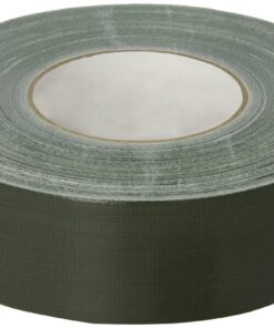 Nashua 357 Polyethylene Coated Cloth Premium 1086156 Duct Tape, 55m Length x 48mm Width, Olive Drab