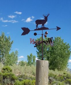 SWEN Products Deer Buck Weathervane (Roof Mount Included) Roof Mount 13 81Ef Q99IKL