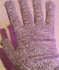 NoCry Premium Cut Resistant Gloves Food Grade — Level 5 Protection; Ambidextrous; Machine Washable; Superior Comfort and Dexterity; Lightweight Protective Gloves; Complimentary eBook Small Original Grey 41 81EhLq6EAHL