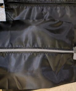 YAMIU Travel Shoe Bags Set of 4 Waterproof Nylon with Zipper for Men & Women, Black 4 Pack - Black 67 81EhQmwZROL