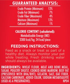 Milk-Bone MaroSnacks Large Dog Treats With Bone Marrow, 58 Ounces Beef 58 Ounce (Pack of 1) 22 81EhcksbQWS