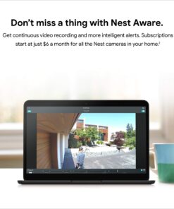 Google Nest Cam Outdoor 2-Pack - 1st Generation - Weatherproof Outdoor Camera - Surveillance Camera with Night Vision - Control with Your Phone 50 81EilD64qqL