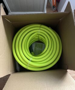 Flexzilla Garden Hose 5/8 in. x 100 ft., Heavy Duty, Lightweight, Drinking Water Safe, ZillaGreen - HFZG5100YW-E 5/8" x 100' (feet) 54 81El9BynD4L