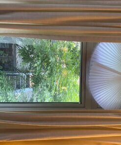 Redi Shade No Tools Original Light Filtering Pleated Fabric Shade White, 36 in x 72 in, 1 Pack 36 Inch x 72 Inch - 1 Pack 63 81EmVCjgLqL