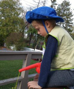 Learning Resources Pretend & Play Fishing Set - 11 Pieces, Ages 3+ Toddler Pretend Play Toys, Preschool Learning Toys, Fishing Pole for Kids, Fisherman Costume 26 81EmfYivTTL