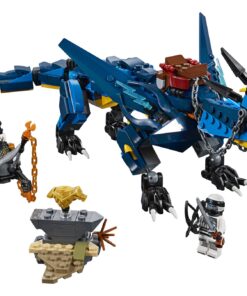Alternative view of LEGO NINJAGO Masters of Spinjitzu: Stormbringer 70652 Ninja Toy Building Kit with Blue Dragon Model for Kids, Best Playset Gift for Boys (493 Pieces) (Discontinued by Manufacturer) Standard