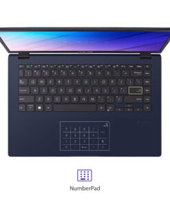 ASUS Vivobook Go 14 L410 Ultra Thin Laptop, 14” FHD Display, Intel Celeron N4020 Processor, 4GB RAM, 64GB eMMC, NumberPad, Windows 11 Home in S Mode, 1 Year Microsoft 365, Star Black, L410MA-AH02 14" FHD 13 81EsuVK45ML
