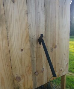 iunio Camping Axe, Hatchet with Sheath, Multi-Tool, Camp Ax, Survival Gear, Folding Portable Tools, for Hiking, Backpacking, Emergency, Hunting, Outdoor Black with Bag 31 81EuIEQcd9L