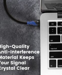 AURUM CABLES 4K HDMI Cable 50ft Long, 4K@60Hz High Speed HDMI Cord with Ethernet, Supports UHD Resolution, ARC, 3D, CL3 Certified - Compatible with HDTV, PC, Laptop, PS3, Xbox, Blu-ray 1 Pack 50 Feet 18 81EuLYYITvL