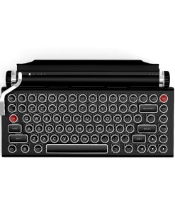 QWERKYTOYS Qwerkywriter S Typewriter Inspired Retro Mechanical Wired & Wireless Keyboard with Tablet Stand 20 81EuMe18ByL 1