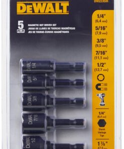DEWALT Nut Driver Set, Impact Ready, Magnetic, 5-Piece (DW2235IR) 21 81EuiPzy8IS