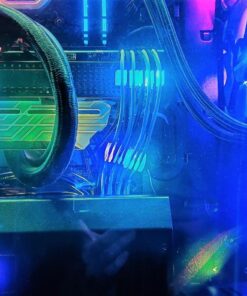 Corsair CORSAIR Crystal 570X RGB Mid-Tower Case, 3 RGB Fans, Tempered Glass - Mirror Black (CC-9011126-WW) 67 81EuqDiw5WL