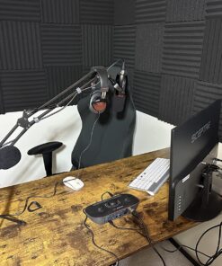 Samson Technologies Q2U USB/XLR Dynamic Microphone Recording and Podcasting Pack (Includes Mic Clip, Desktop Stand, Windscreen and Cables), silver Q2U Gray 23 81EvIPJTGOL