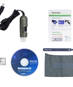 Dino Lite USB Hanheld Digital Microscope, 10x-220x Magnification 0.3MP/1.3MP/5.0MP True Resolution, Windows/Mac/iOS/Android Software Included, Supports PC, Tablet, Mobile Devices 1.3MP MT MS 20 81EyfJBJrKL