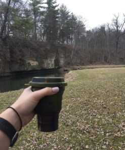 LevelOne Collapsible Travel Silicone Camping Cup 16oz BPA Free Camo 19 81EyjfCK66L