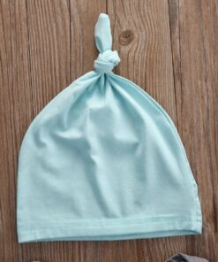 Newborn Baby Boys Girls Clothes Long Sleeve Tops Pants Trousers Hat Outfits Set 0-6 Months Sky Blue&navy Blue 12 81EzdnAj2yL