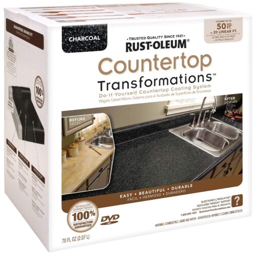 Rust-Oleum Countertop Transformations Kit, Large Kit, Charcoal