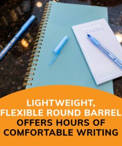 BIC Round Stic Xtra Life Blue Ballpoint Pens, Medium Point (1.0mm), 144-Count Pack of Bulk Pens, Flexible Round Barrel for Writing Comfort, No. 1 Selling Ballpoint Pens 13 81F evCFhBL