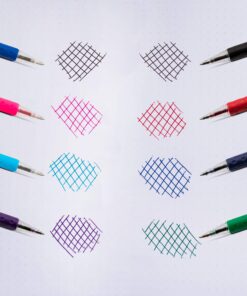 Pentel R.S.V.P. Ballpoint Pen, Fine Line, (0.7mm), Assorted Ink, Clear Barrel, 5 Pack (BK90BP5M) Assorted Ink Colors 19 81F4fIvs5hL