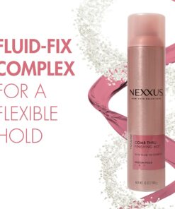 Nexxus Comb Thru Finishing Spray, Medium Hold Hair Spray for Volume, 10 oz Rose and Jasmine 10 Ounce (Pack of 1) 19 81F8lxVjqiL
