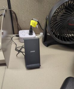 Anker 313 Wireless Charger (Stand), Qi-Certified for iPhone 15/15 Pro/15 Pro Max/14/14 Pro Max, 10W Fast-Charging Galaxy S20, S10 (No AC Adapter) 1pack Black 1 29 81F9F4xZySL