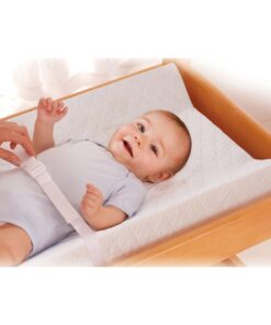 Summer Infant Contoured Changing Pad, 16 x 32 – Comfortable & Secure, With Security Strap And Two High Curved Sides, Easy To Clean (Pack of 1) 2-Sided Pad 25 81F9nAXJEZL