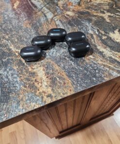 kurdene Bluetooth Wireless Earbuds, S8 Deep Bass Sound 38H Playtime IPX8 Waterproof Earphones Call Clear with Microphone in-Ear Bluetooth Headphones Comfortable for iPhone, Android Small Black 42 81FCGtkBdfL