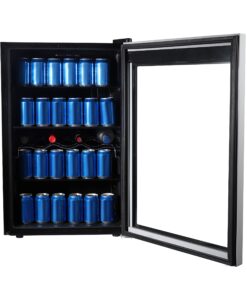 RCA RMIS1530 Freestanding Beverage Center Cooler Fridge Fits Wine, 110 can or 36 bottles, Black 9 81FCdMTzjsL