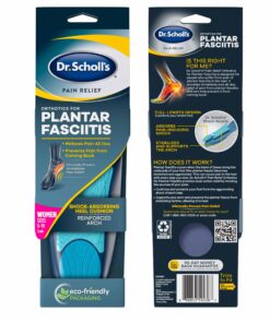 Dr. Scholls Plantar Fasciitis Orthotics Womens (Size 6-10) (Pack of 2) 11 81FCmd47kTL