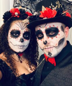 Classic Black Top Hat Perfect for Halloween Costumes, Magician, Steampunk, and Iconic Character Outfits like Stevie Nicks, Mad Hatter, Michael Jackson, and Willy Wonka 30 81FCyJraDtL