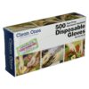 Clean Ones Disposable Food-Safe Poly Gloves, One Size One Size (Pack of 1000) 15 81FDNkVrZSL