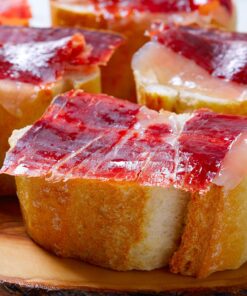 Iberico Ham de Bellota Shoulder (Paleta) Cured for 24 Months, Between 20-25 Servings, 10-12 lbs from Fermin Plus Ham Holder and Iberico Ham Knife 10 81FE kvp9TL