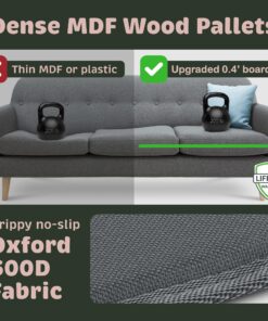 Alternative view of BEN'SHOME® Upgraded Sofa Cushion Support [19.7x58-67"] - Strong Supports for Sagging Seat Cushions, Fix Your Sofa | 0.4" Thick Sofa - Fits - 58" - 67"