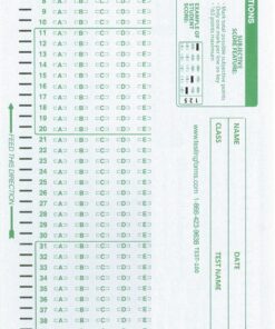 TEST-100E 882 E Compatible Testing Forms (25 Sheet Pack) 25 Sheet Pack 8 81FFpWK0UQL