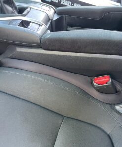Drop Stop - The Original Patented Car Seat Gap Filler (AS SEEN ON Shark Tank) - Set of 2 and Slide Free Pad and Light 44 81FFzi0CzGL