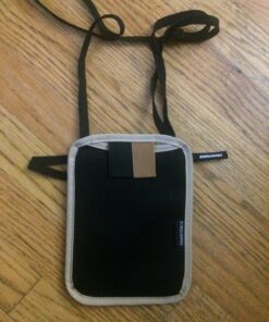 Travel Neck Wallet with RFID Blocking, Travel Neck Pouch Passport Holder for Women and Men Keep Valuables Safe One Size Desert Sand 29 81FGMuGoSoL