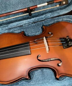 Mendini By Cecilio Violin For Beginners, Kids & Adults - Beginner Kit For Student w/Hard Case, Rosin, Bow - Starter Violins, Wooden Stringed Musical Instruments 4/4 MV300 Antique 42 81FIn9awGeL