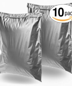 22x28 Jumbo Self-Seal Poly Mailer Bags 2.5 Mil (10 Pack Silver) 21 81FKYIRQpzL