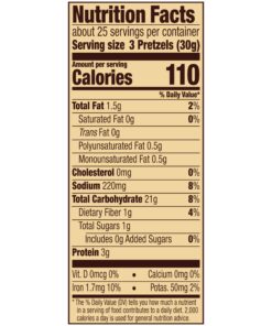 Snyder's of Hanover, Old Fashioned Pretzel Rods, 27 Oz Canister Old Fashion Rods 27 Ounce (Pack of 1) 17 81FO1pRActL