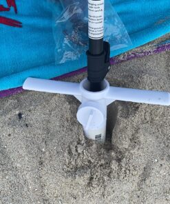 Sport-Brella Super-Brella SPF 50+ Sun and Rain Canopy Umbrella for Camping, Beach and Sports Events (8-Foot, Blue) 33 81FP6TTEp0L