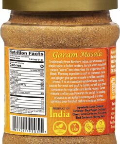 Rani Garam Masala Indian 11-Spice Blend 3oz (85g) PET Jar ~ All Natural, Salt-Free | Vegan | No Colors | Gluten Friendly | NON-GMO| Kosher | Indian Origin Powder (Jar) 3 Ounce (Pack of 1) 29 81FPBTFAanL
