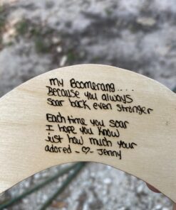 Glacier Wooden Boomerang - for Throwers 13-80! Great Returning Boomerangs 21 81FSa4 dLbL