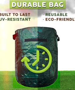 Upstreet Garden Grow Bags – 2 Pack Garden Bags to Grow Vegetables: Carrot, Tomato, Onion, Potato Planting Bags with Flap, Eco-Friendly, Heavy Duty Fabric Planting Pots 2 - Pack 26 81FTTBOto2L