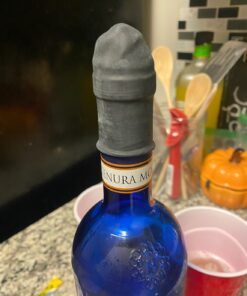 The Original Wine Condoms | Wine & Beverage Bottle Stopper | Air-Tight Grip | Prolong Beverage Freshness | FUNctional Novelty Gift | Food Grade 100% Rubber Latex | Tuxedo Black | Set of 6 25 81FUi0s6XxL