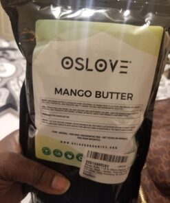 Oslove Organics Mango Butter 1 LB Pure, Natural, Hand -packed, Fresh & Fluffy in DIY mixes | Obtained from Mango seeds | Use for DIY leave in conditioner, Salves, Body Butter, Lotions & Soaps 1 Pound (Pack of 1) 35 81FVBTqwDnL 2