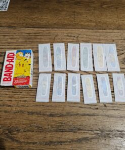 Band-Aid Brand Adhesive Bandages for Minor Cuts & Scrapes, Wound Care Featuring Pokémon Characters for Kids, Assorted Sizes 20 ct Pokemon 20 Count (Pack of 1) 39 81FWE0gxGWL